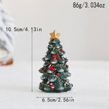 Cwmm10421_Mini Resin Christmas Tree Decor Diy Display