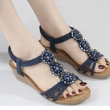 BOHEMIAN FLORAL RHINESTONE HIGH HEELED SANDALS_CWSHS0538