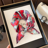 Tie-Dye Mulberry Silk Scarf French Chic Wrap