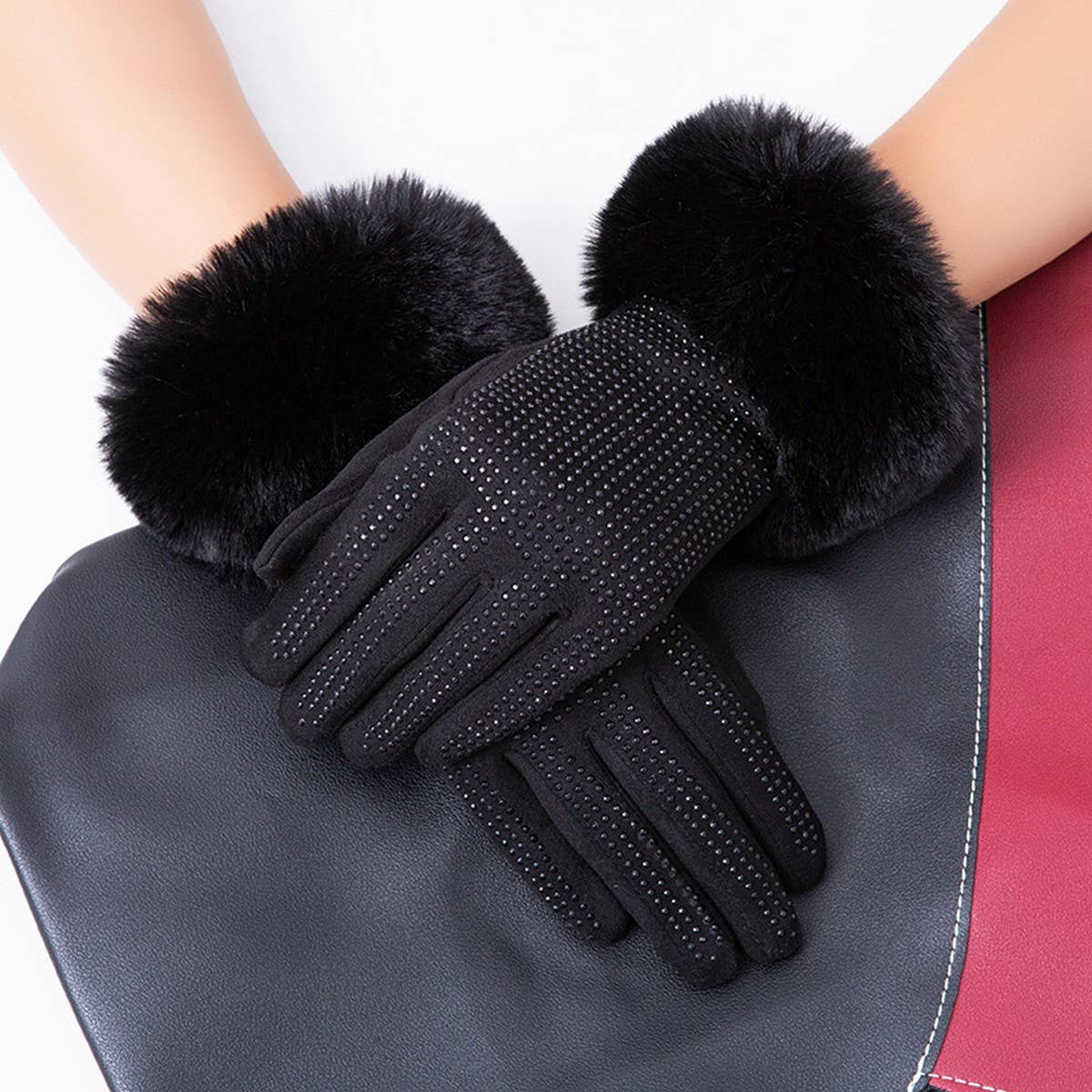 Womens Touch Screen Winter Warm Gloves_Cwmm1553