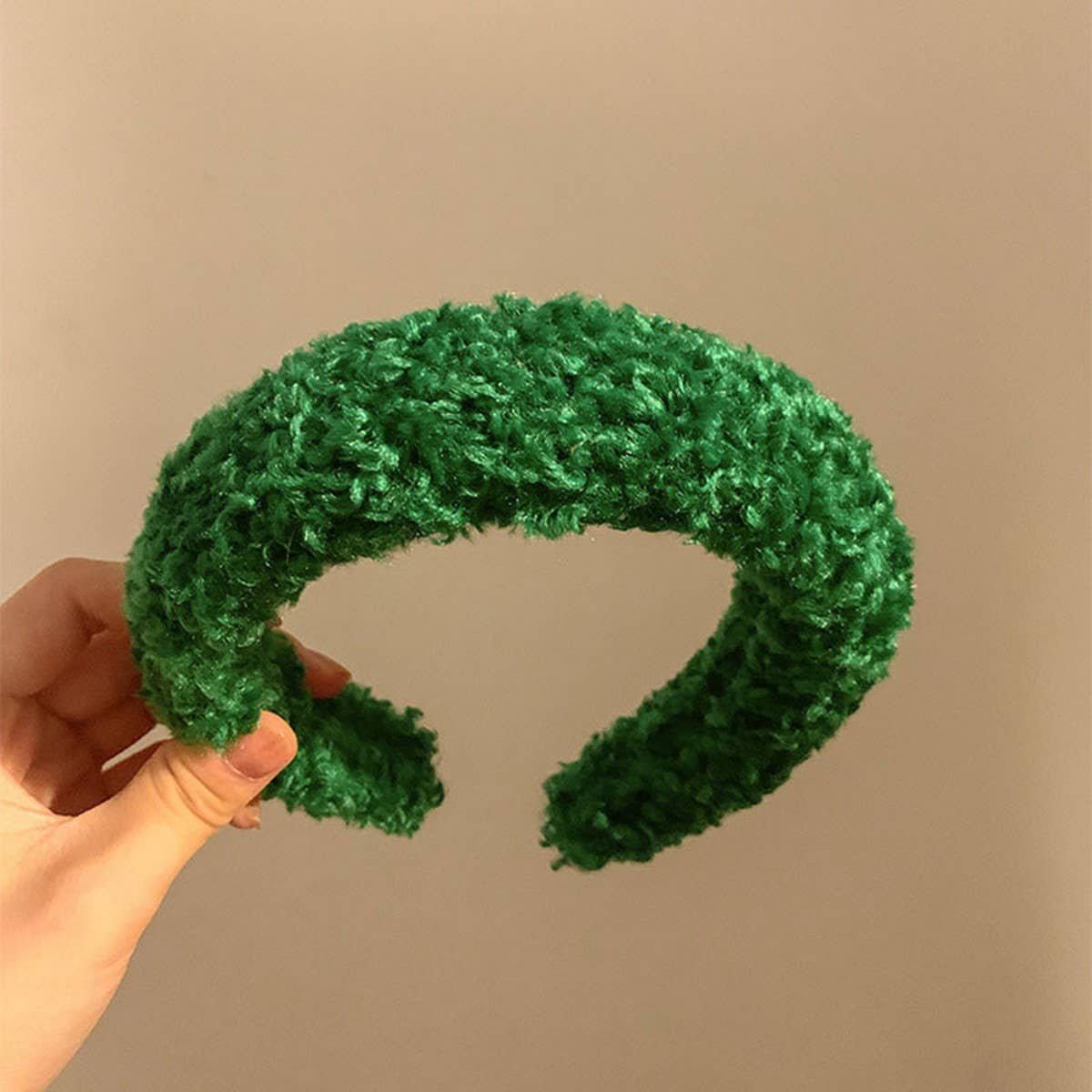 Wide-Brimmed Furry Headbands_For Winter,Fall_Cwaha0439