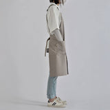 CAFE RESTAURANT CANVAS APRON WITH POCKETS_CWMM3294