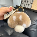CUTE LITTLE MUSHROOM CAR KEYCHAIN BAG PENDANT_CWMM2533