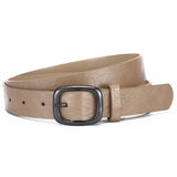 Fashionable Day-Shaped Buckle Leopard Print Belt