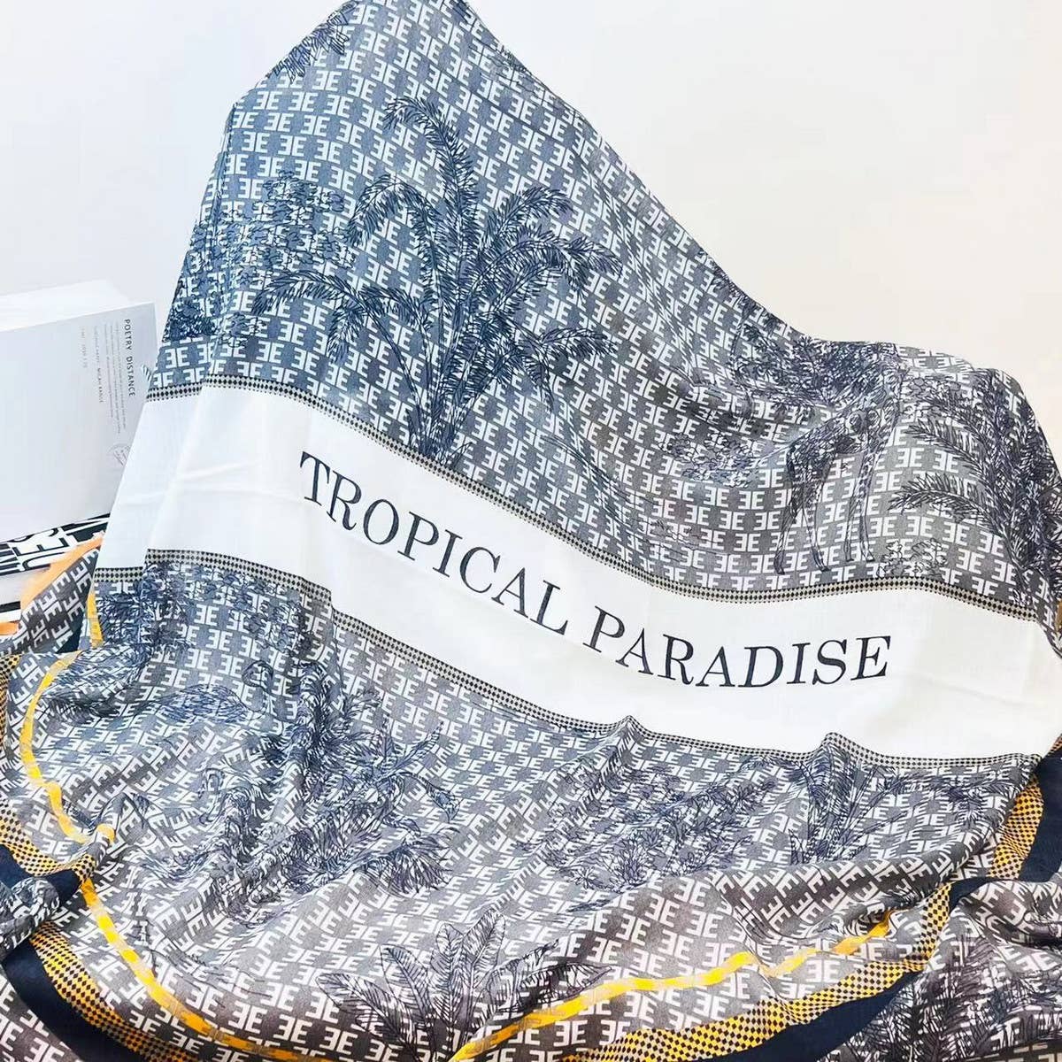 LETTER PRINT SCARF CHIC WINTER WRAP GIFT SHAWL_CWASC0912