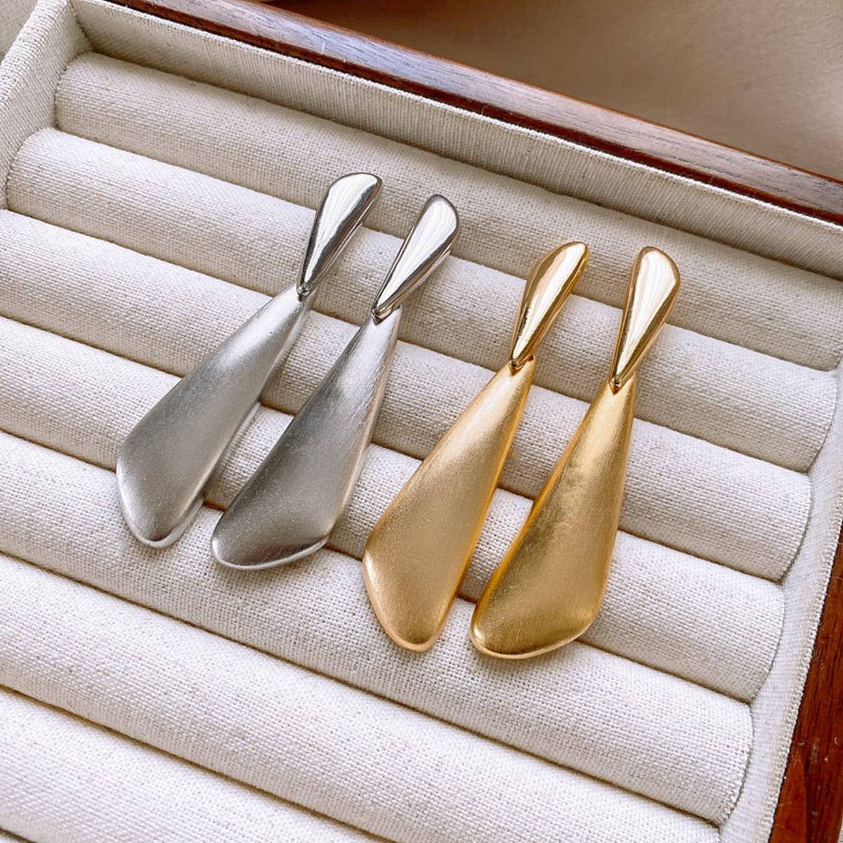 Water Drop Fashion Personality Cool Style Earrings