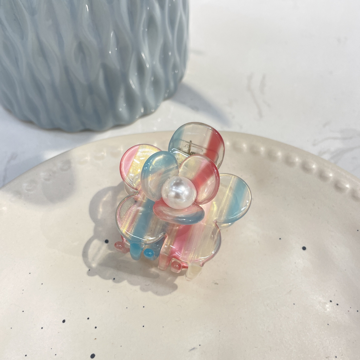 LORAL PEARL HAIR CLAW RHINESTONE ELEGANT CLIP_CWASC1601