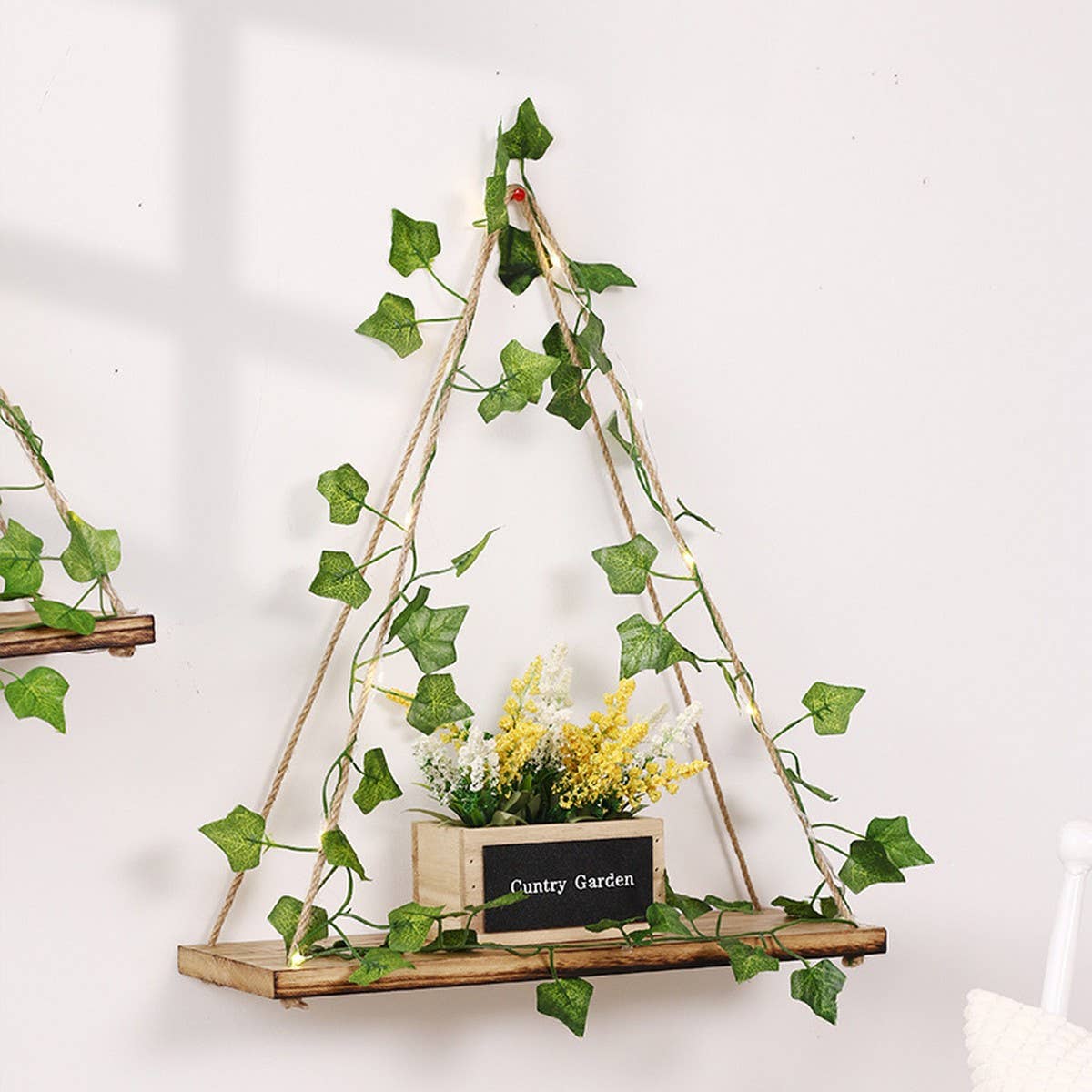 INS AESTHETIC IVY LED WALL MOUNTED PLANT RACK_CWAJE05363