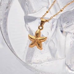 NEW VACATION LIGHT LUXURY NICHE NECKLACE_CWAJE1374