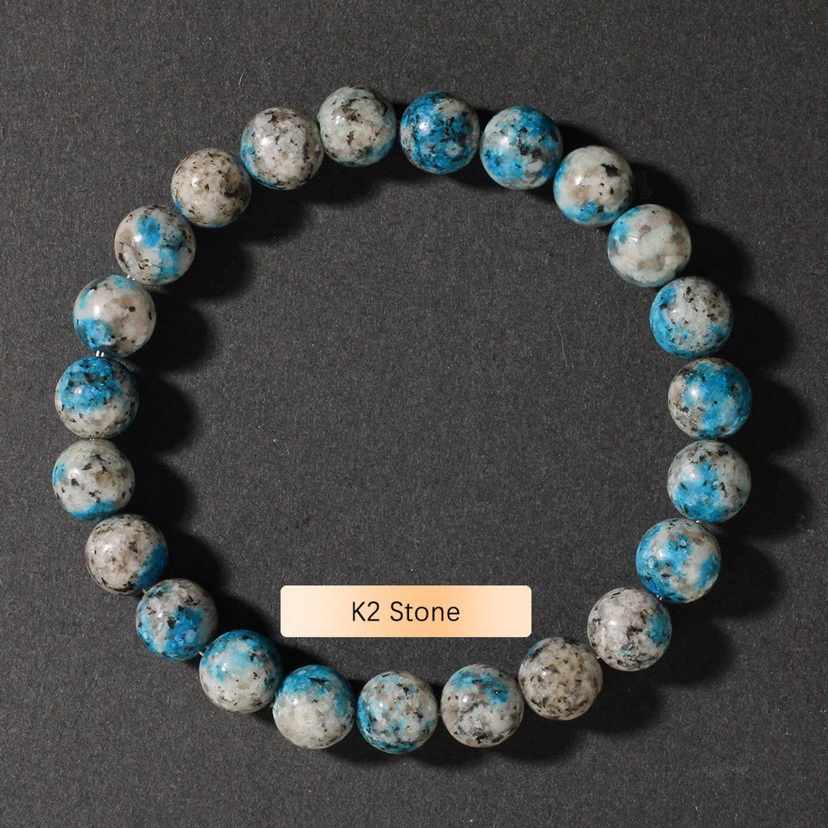 Crystal Natural Stone Beaded Bracelet Unisex_Cwmm11267