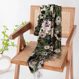 2024 NEW PLAID PRINTED TASSEL SCARF_CWASC0922