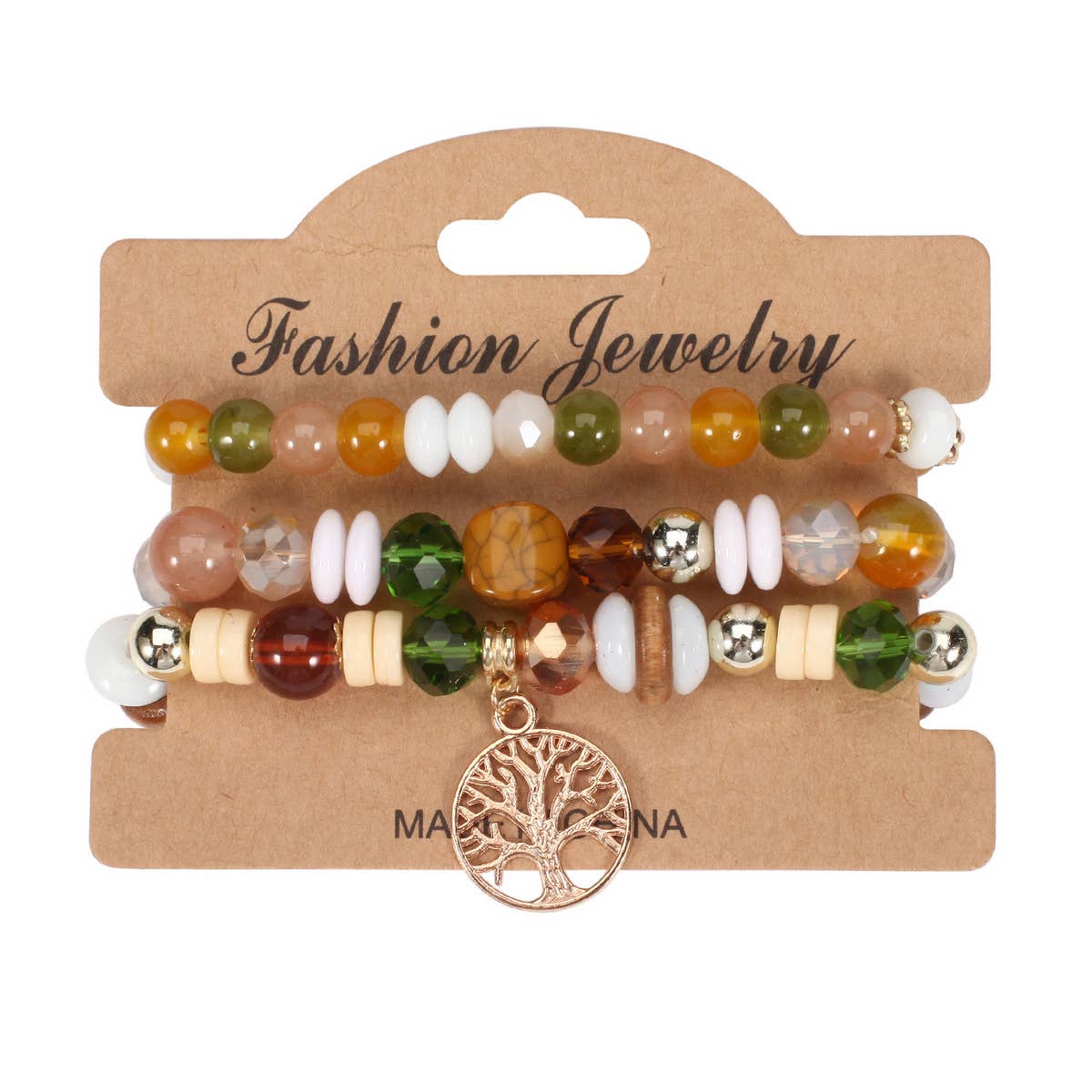 BOHEMIAN MULTI LAYERED TREE OF LIFE BRACELET_CWAJE2231