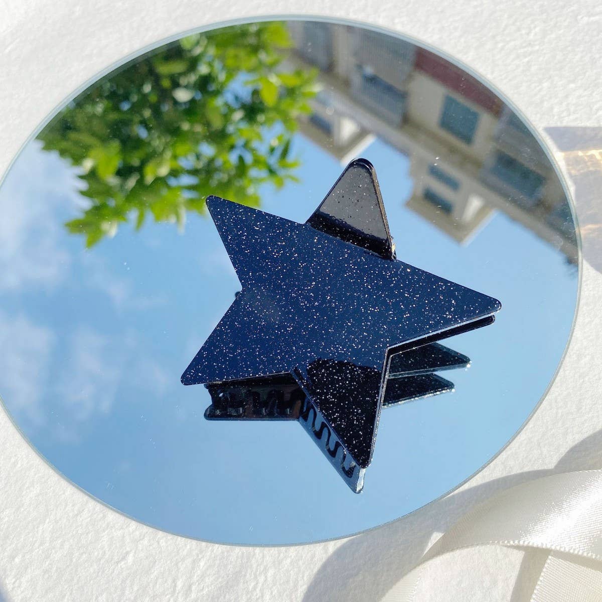 Y2K Star Hair Claw Colorblock Dopamine Style_Cwaha0568