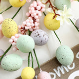 SEVEN COLOR EASTER EGG PARTY WALL ORNAMENT_CWAJE05360