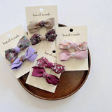 NEW FOREST STYLE CHILDRENS FLORAL HAIRPIN_CWAHA1855