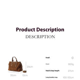 Suede T Vel Bag Vintage Boston Shoulder Purse_Cwab5330