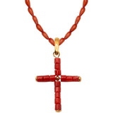 GOLD OCEAN CHARMS NECKLACE FISH SHELL BEADS_CWAJE4614