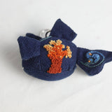 EMBROIDERED CORAL FISH PLUSH CHARM_CWMM5998