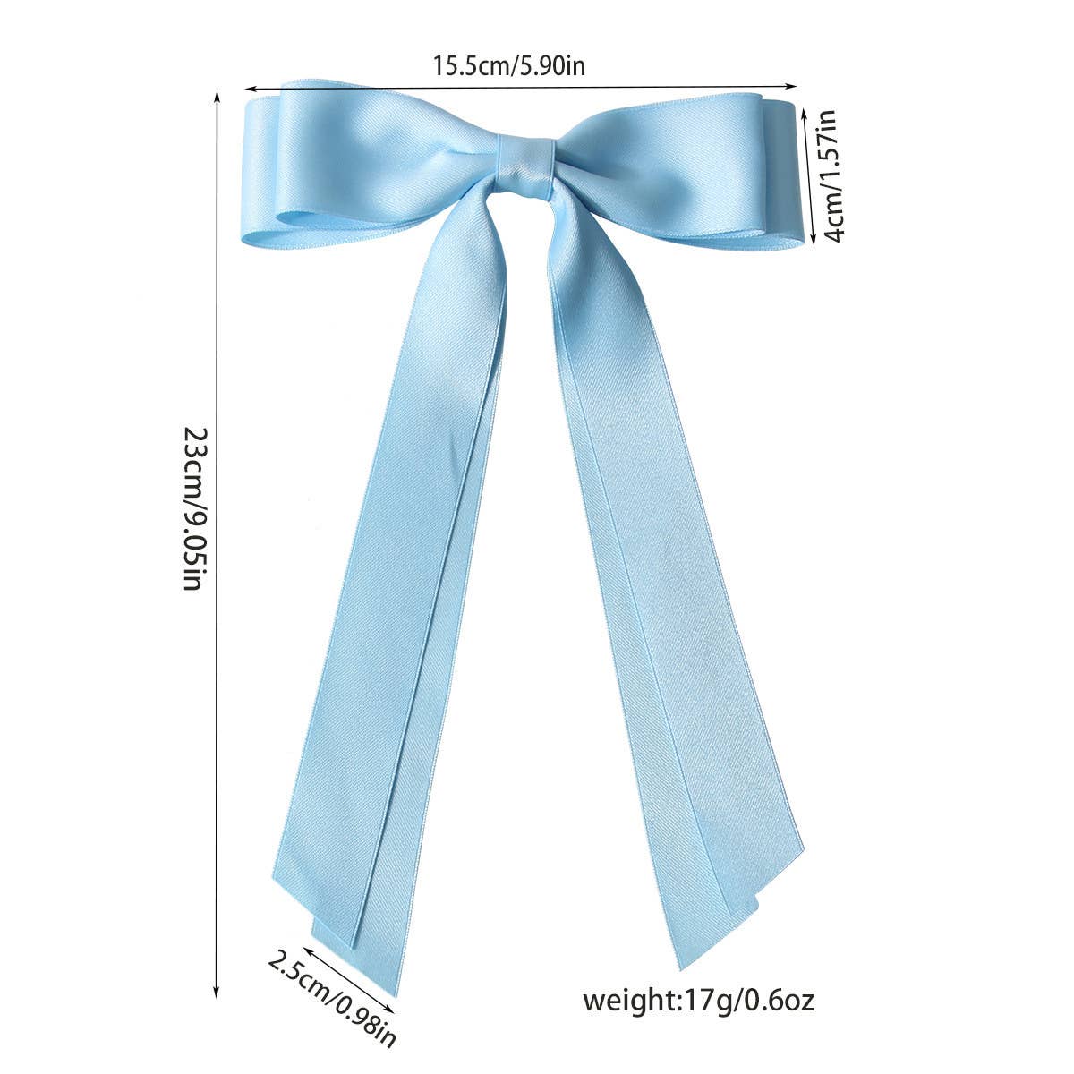 HOT STYLE BOW SPRING CLIP HAIR_CWAHA1038