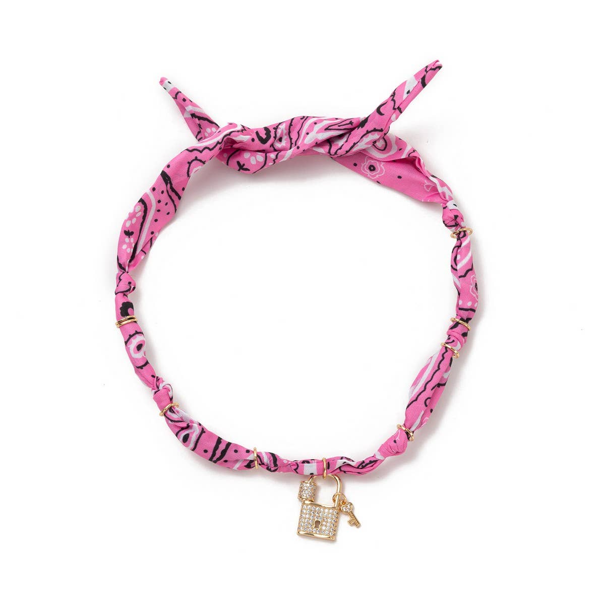 Trendy Colorful Scarf Pendant Necklace For Women_Cwaje05668