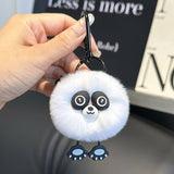 CUTE AND FUNNY RED PANDA CAR KEYCHAIN BAG PENDANT_CWMM2515