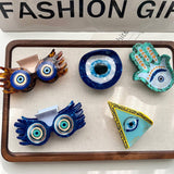 EYE HAND ACETATE LARGE HAIR CLAW CLIP FOR WOMEN_CWAHA5776