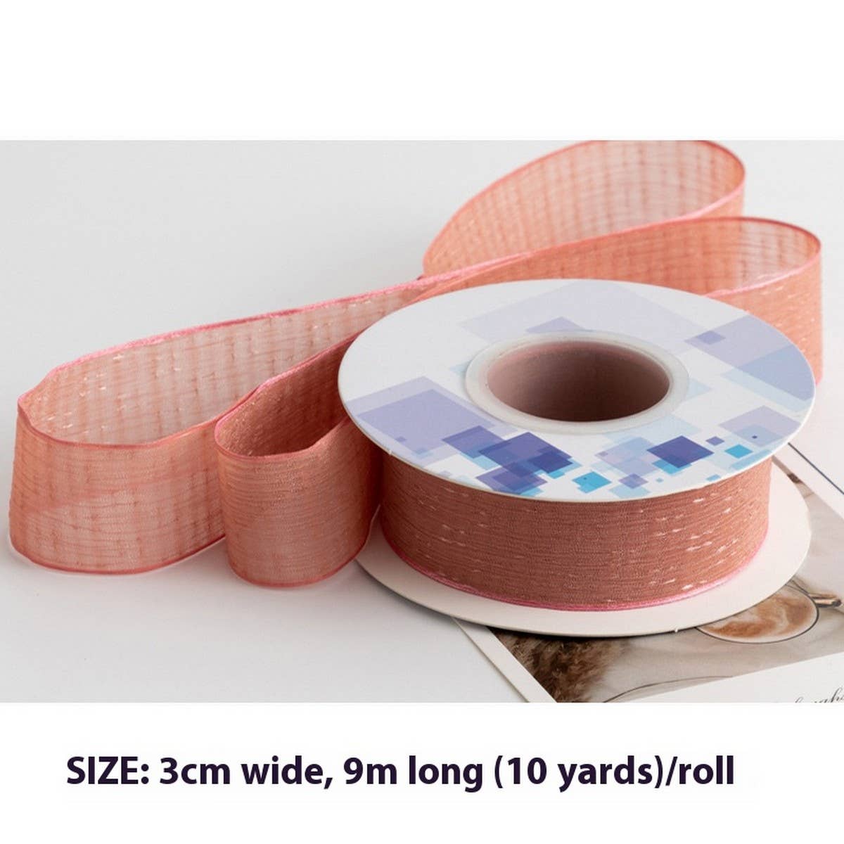 DIY DECORATIVE POLYESTER HAIR RIBBON_CWMM5783