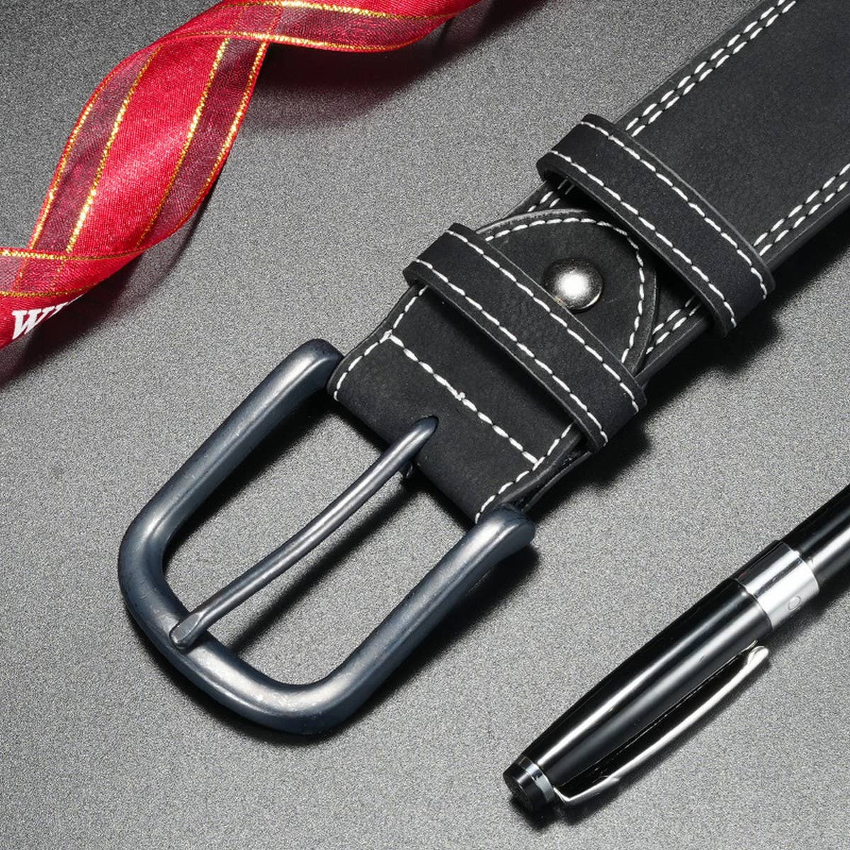 PIN BUCKLE RETRO VERSATILE DISTRESSED BELTS_CWABE0478