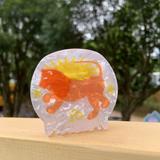 Star Sign Claw Clip Acrylic Cute Hair Accessor_Cwaha2141