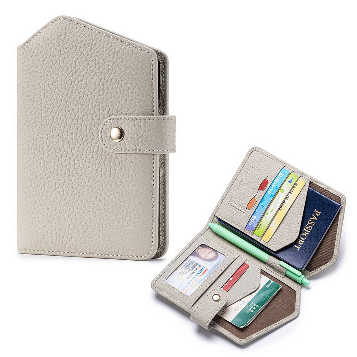 Womens Passport Organizer Secure Stylish_Cuab00395