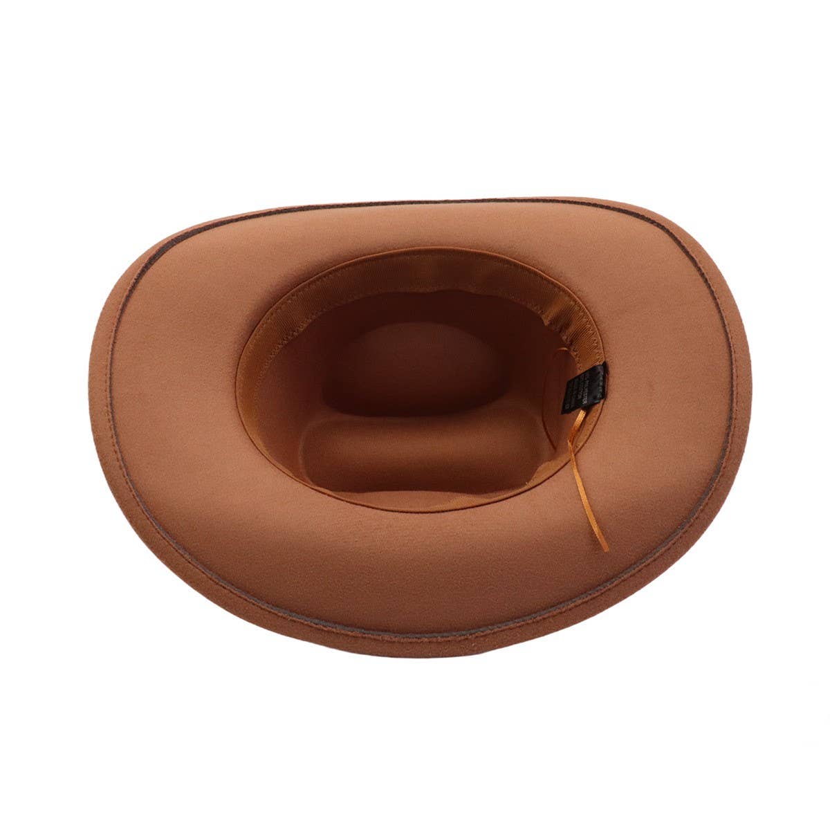 Unisex Wool Fedora Jazz Hat Western Ethnic Style_Cwah04427