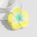 SWEET CANDY COLORED CURLING HEART FLOWER CLIP_CWAHA2258