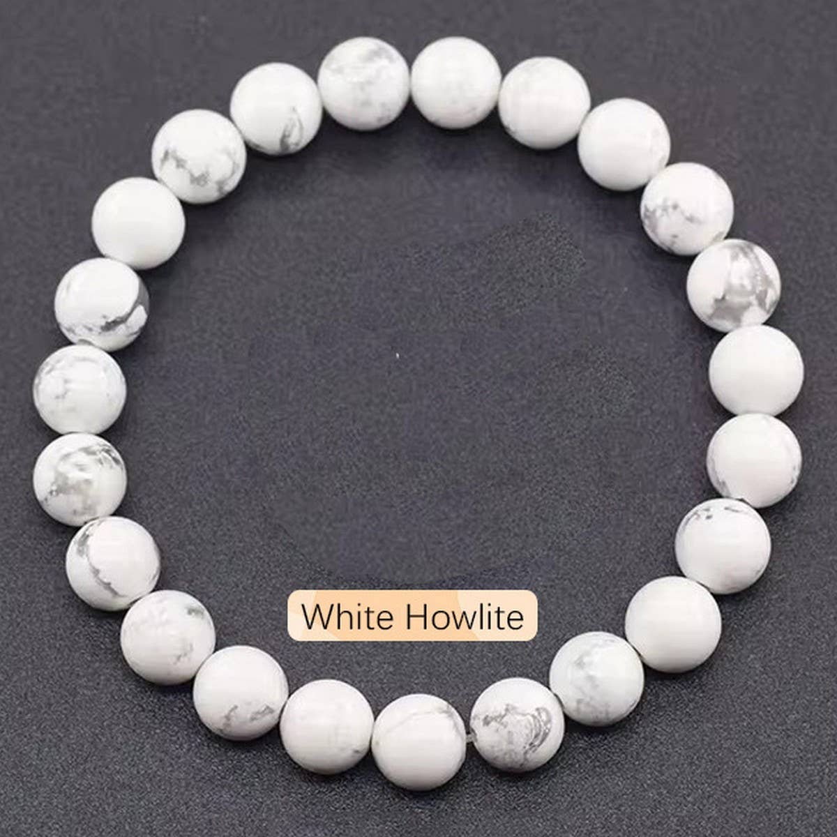 Crystal Natural Stone Beaded Bracelet Unisex_Cwmm11267