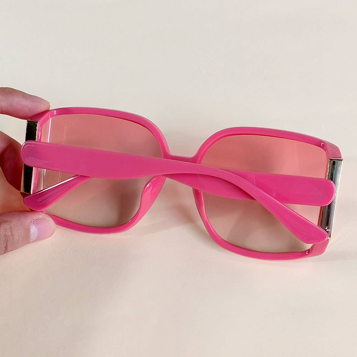 ANTI UV LARGE FRAME POLYGONAL CURVED SUNGLASSES_CWASG0392