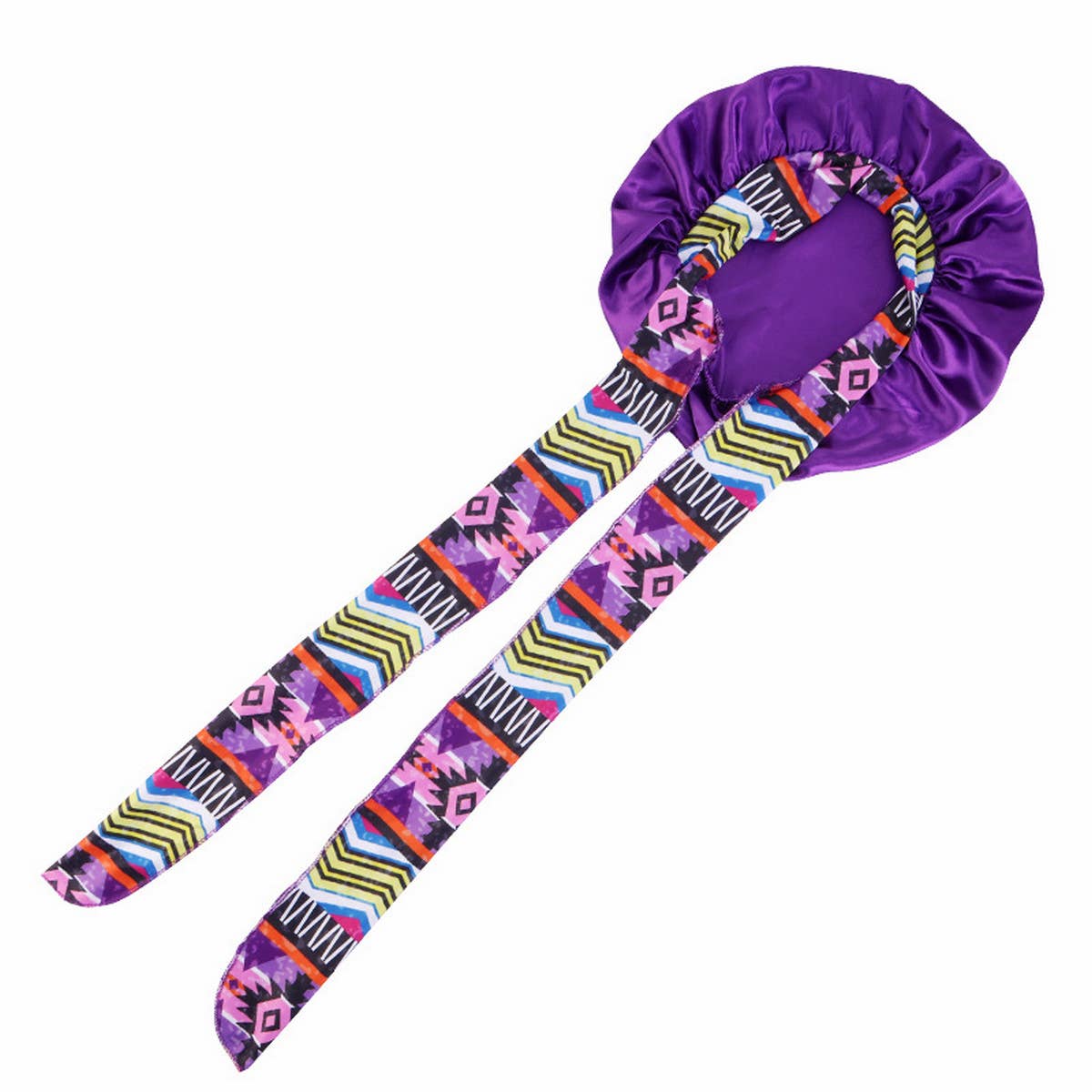 PRINTED LONG RIBBON BOW DING NIGHT CAP_CWAH1474