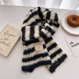 Chic Colorblock Wool Knit Scarf Cozy Shawl_Cwasc1450