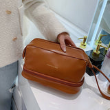 DOUBLE LAYER LARGE CAPACITY HIGH END COSMETIC BAG_CWAB4479