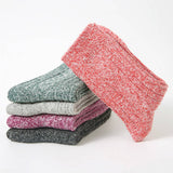 5 PAIRS PER PACK THICK SOLID COLOR SOCKS_CWMS0691