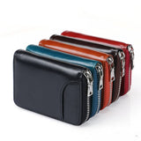 RETRO ZIPPER CREDIT CARD BAG WALLET_CWAB1339