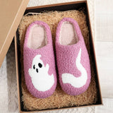 HALLOWEEN GHOST CUTE CARTOON COTTON SLIPPERS_CWSHS0759