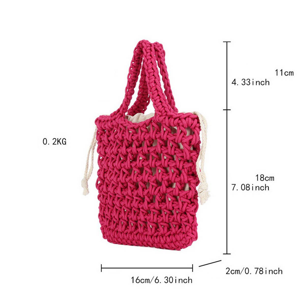 HANDMADE BEACH TOTES WITH MESH LIGHTWEIGHT TRENDY_CWAB4680