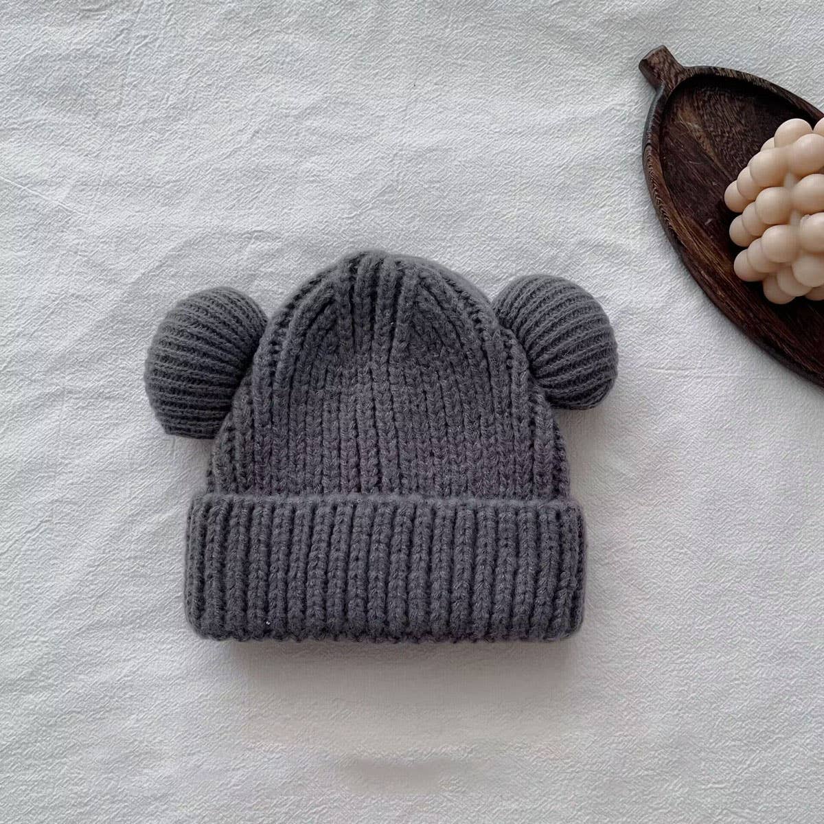 CUTE EARS CHILDRENS FASHIONABLE WARM KNITTED HAT_CWAH2932