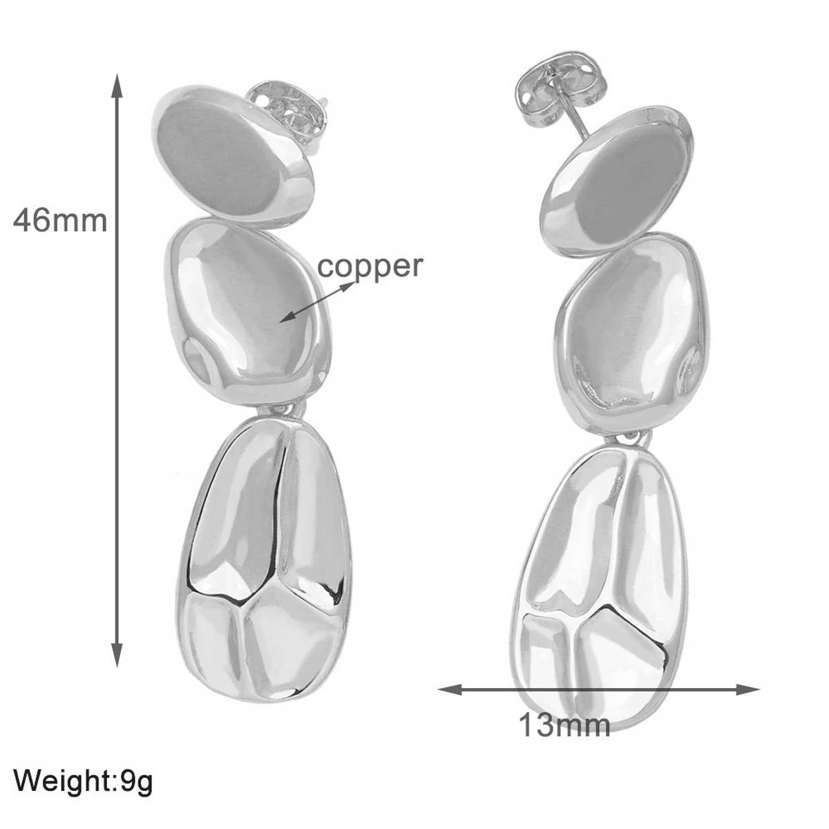 SIMPLE AND STYLISH IRREGULAR PENDANT EARRINGS_CWAJE1029