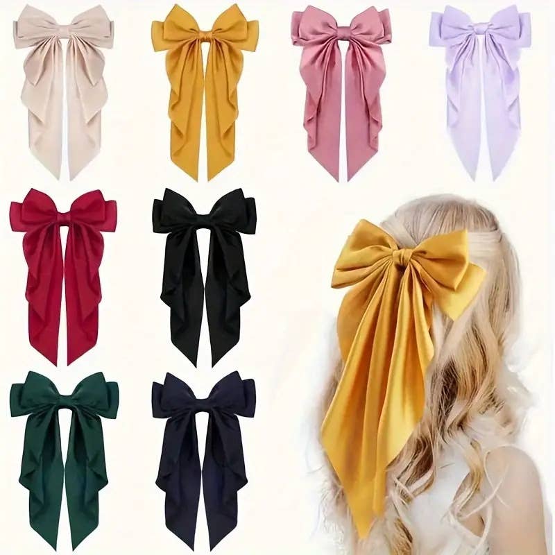 BIG BOW HAIR CLIP HAIRPIN FOR WOMEN AND GIRLS_CWAHA0853