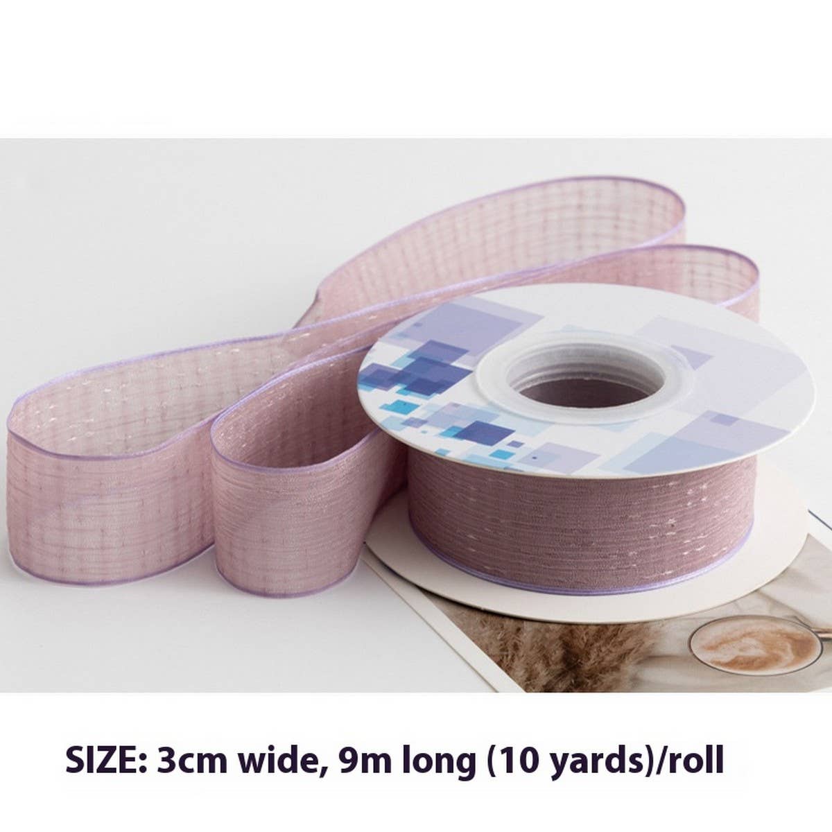DIY DECORATIVE POLYESTER HAIR RIBBON_CWMM5783