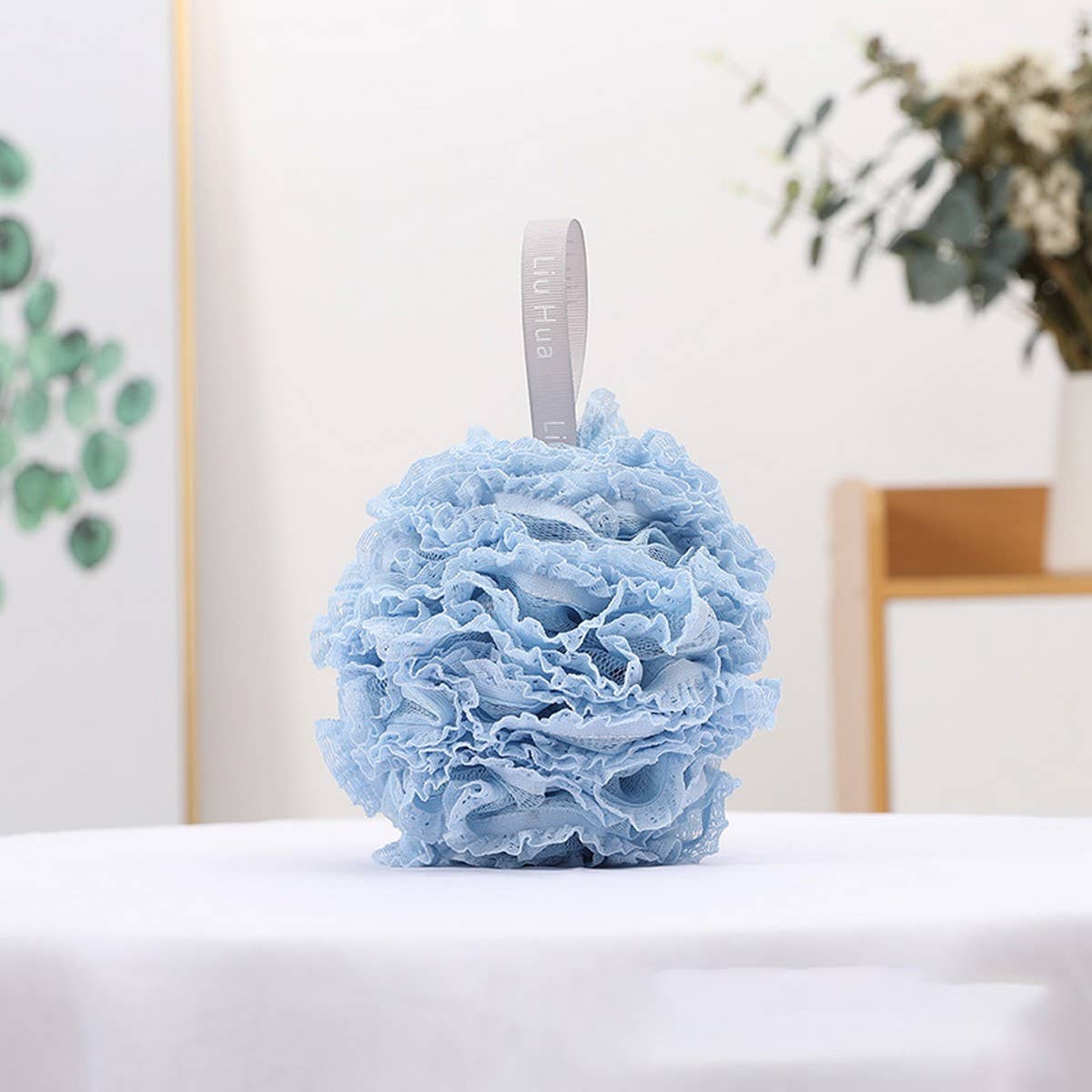 BATH POUF LACE NON FRAGILE SOFT BATH BALL_CWMM3387