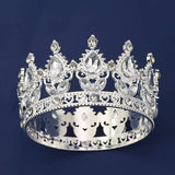 FLOWER CAKE DECORATION WEDDING CRYSTAL TIARAS_CWMM2012