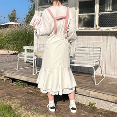Waterproof And Anti-Fouling Fishtail Apron_Cwmm5835