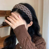 Fabric Shell Hair Claw Elegant Shark Clip_Cwaha07887