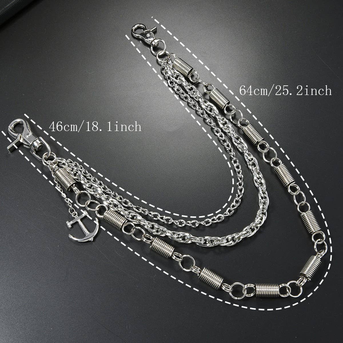MENS PERSONALIZED HIP HOP METAL JEANS CHAIN_CWMM4871